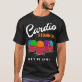Cardio Drumming Squad Group tierafrikanisch T-Shirt (Vorderseite)