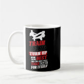 Cardio-Kickboxen-Design für Kickboxer Kaffeetasse (Links)