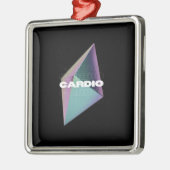 Cardio Ornament Aus Metall (Links)