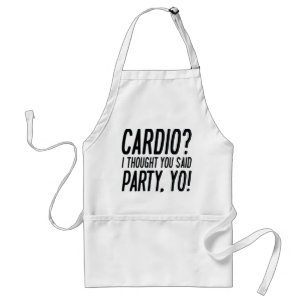 Cardio-Party Yo Schürze