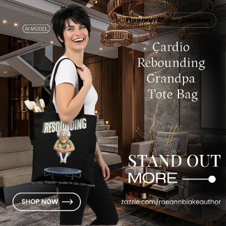 Cardio-Rebounding-Opa-Schwarze Tragetasche Tasche