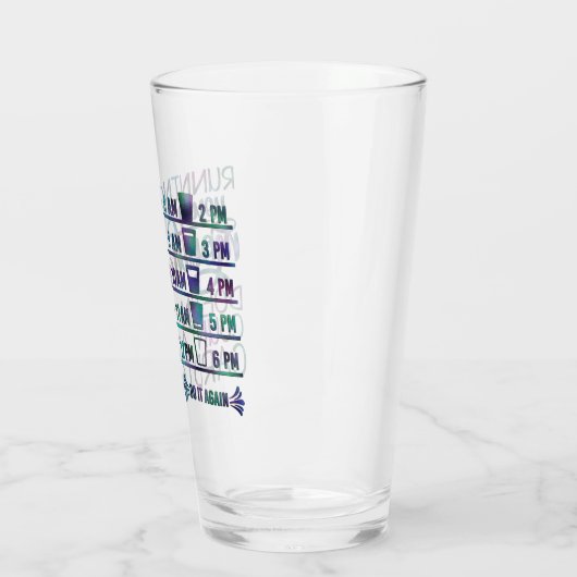 Cardio Wasserzeit/Messglas Glas (Links)