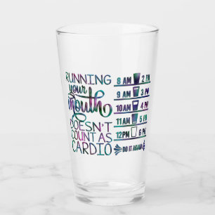 Cardio Wasserzeit/Messglas Glas