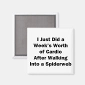 Cardio-Werde der Woche Magnet (Vorderseite/Rückseite)