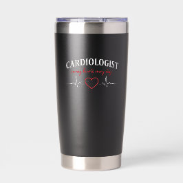 Cardiologist Saving Hearts Every Day Thermobecher