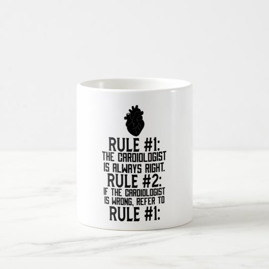 Cardiology Kaffeetasse (Mittel)