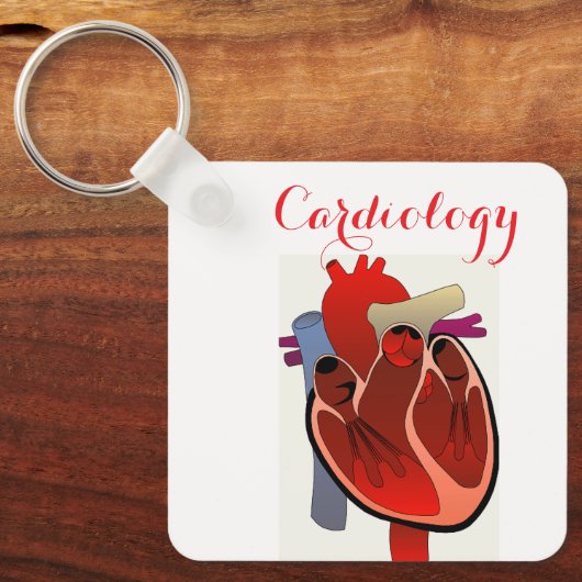 "Cardiology Key Ring" Schlüsselanhänger (Vorderseite)