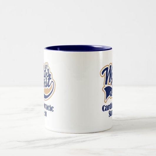 Cardiothoracic Chirurg-Geschenk Zweifarbige Tasse (Mittel)