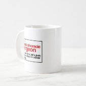 Cardiothoracic Chirurg Kaffeetasse (Vorderseite Links)