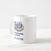 Cardiothoracic Chirurg-personalisiertes Kaffeetasse (Vorderseite Links)