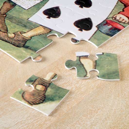 Cardmen Farbe die Königin-Rosen im Märchenland Puzzle (Seite)