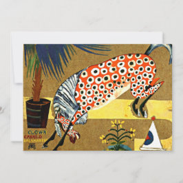 Cardoso - Clown Horse Salamandra Feiertagskarte