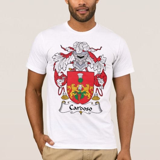 Cardoso Familienwappen T-Shirt (Vorderseite)