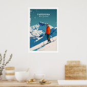 Cardrona-Reiseposter - Neuseeland 1 Poster (Küche)
