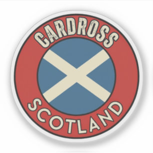 Cardross, Schottland Aufkleber