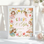 Cards and Gifts Fairy First Enchanted Birthday Poster