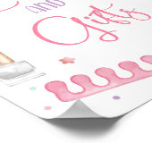 Cards and Gifts Mani-Pedi Party Manicure Pedicure Poster (Ecke)