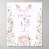Cards and Gifts Whimsical Fairy Birthday Poster (Vorne)