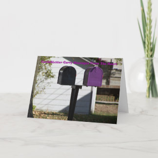 Cards&Letters tragen Mitteilungen vom Herzen Karte