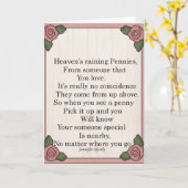Cards Penny von Heaven-Glue Penny On Karte (Gelbe Blume)
