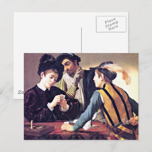 Cardsharps Postkarte (Vorne/Hinten)