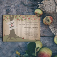 Cardstock Inspiriert Apple Orchard Hochzeit