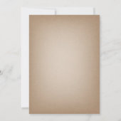 Cardstock Inspiriert Gipskraut Mason Jar Wedding Einladung (Rückseite)