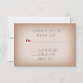 Cardstock Inspiriert Red Camping Lantern UAWG RSVP Karte (Rückseite)