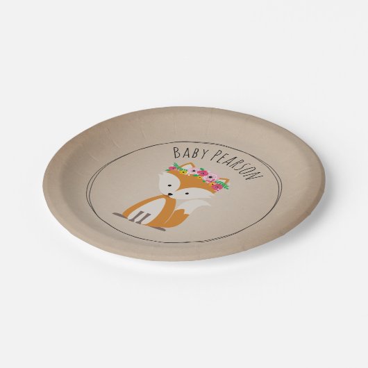 Cardstock inspirierte kundenspezifische pappteller (Schrägansicht)