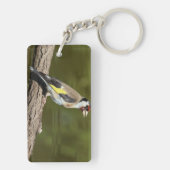 Carduelis carduelis schlüsselanhänger (Rückseite)