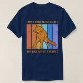 Care About Foes And Like Maybe 3 PeopleFo Premium T-Shirt (Design vorne)