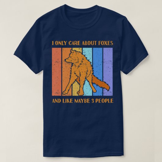 Care About Foes And Like Maybe 3 PeopleFo Premium T-Shirt (Design vorne)