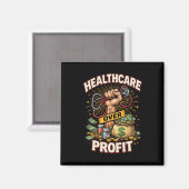 Care Before Profit Magnet (Vorderseite/Rückseite)