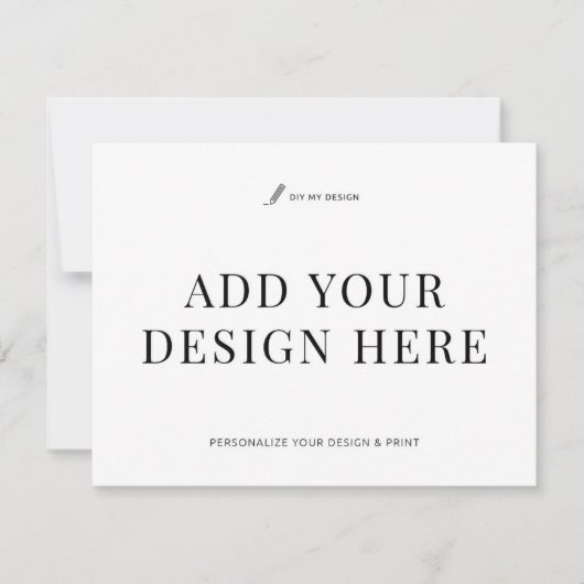 Care Cards 5.5x4.25" Druck für kleine Unternehmen Dankeskarte (Vorderseite)