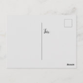 Care Concern Sentiment Here for You Postkarte (Rückseite)