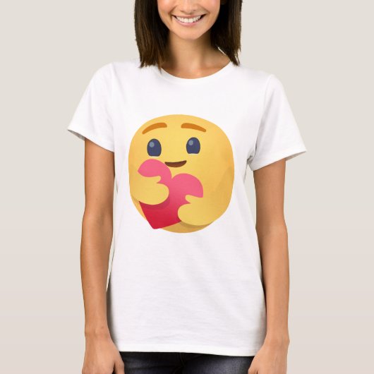 Care Emojis Facebook T-Shirt (Vorderseite)