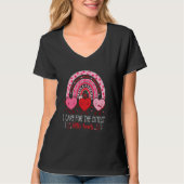 Care For Cutest Little Hearts CNA Nurse Valentines T-Shirt (Vorderseite)