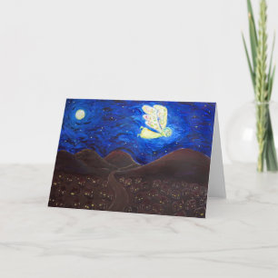 Care of the Soul Angel Art Greeting Cards Feiertagskarte