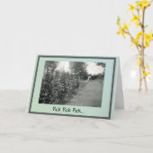 Care- und Concept-Card Karte (Gelbe Blume)