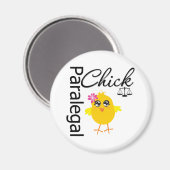 Career Chick Paralegal Magnet (Vorderseite/Rückseite)