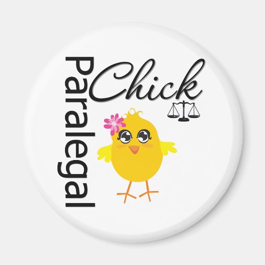 Career Chick Paralegal Magnet (Vorne)