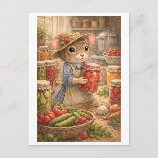 Career Mouse as Canner Postkarte (Vorderseite)