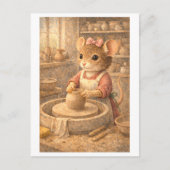 Career Mouse as Potter Postkarte (Vorderseite)
