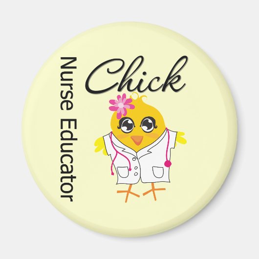 Career Nurse Chick - Krankenpflege Magnet (Vorne)