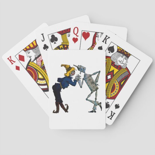 Career & Tin Man Deck Kartenspielen Assistent Oz Spielkarten (Rückseite)