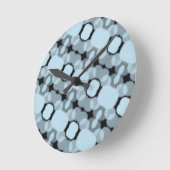 CAREFREE acrylic clock  Runde Wanduhr (Winkel)