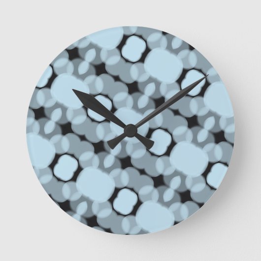 CAREFREE acrylic clock  Runde Wanduhr (Vorderseite)