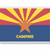 Carefree AZ Aufkleber (Vorderseite)