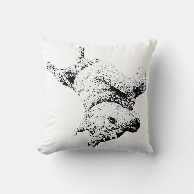 Carefree Bly Laughs Kissen (Vorderseite)