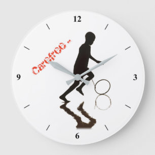 Carefree Große Wanduhr